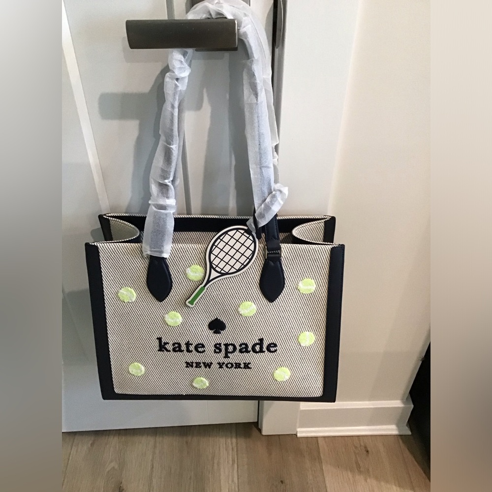 Kate Spade Ellie Grand Slam Large Tennis/Racketball Tote or Shoulder Bag NWT